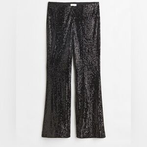 Final price🌟H&M+ Flared Sequined Pants